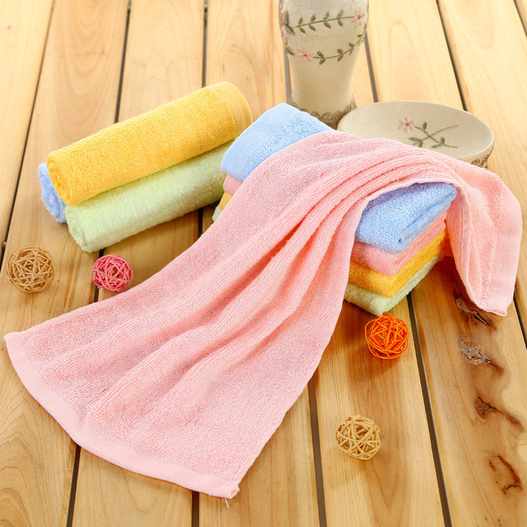 Children's towel made of bamboo silk, 26×53 cm