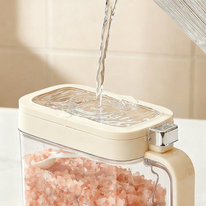 Spice container, ABS, square, airtight