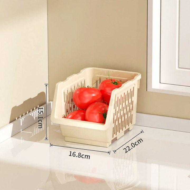 Stackable storage box, model 26YM.7465