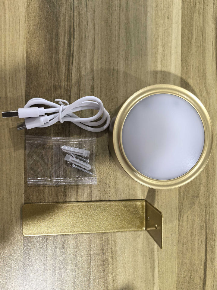 Wall lamp with motion sensor and LED