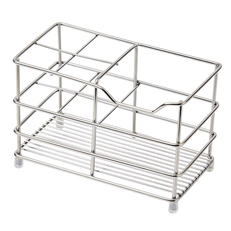 Stainless steel toothbrush holder, tray