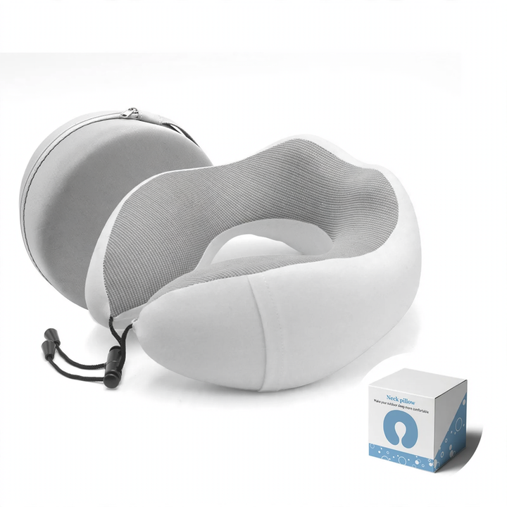 U-shaped neck pillow made of memory foam