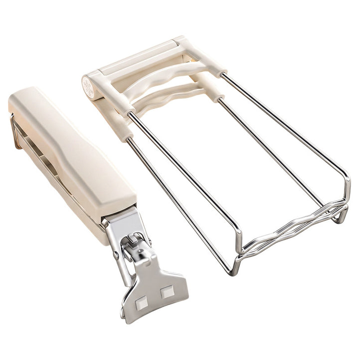 Stainless Steel Bowl Tongs with Heat Protection