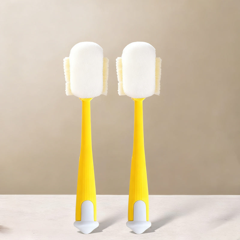 Multipurpose brush for cleaning cups and bottles