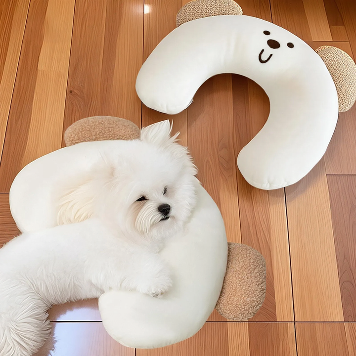 Pet Pillow, U-Shape, Fabric