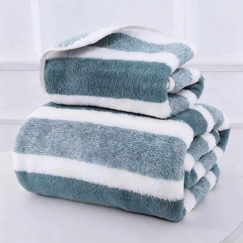Coral fleece towel