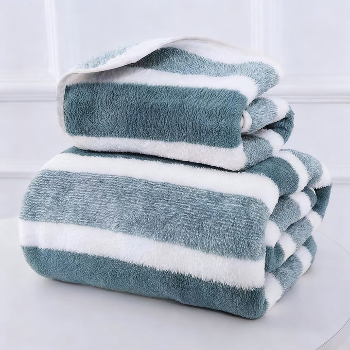 Coral fleece towel