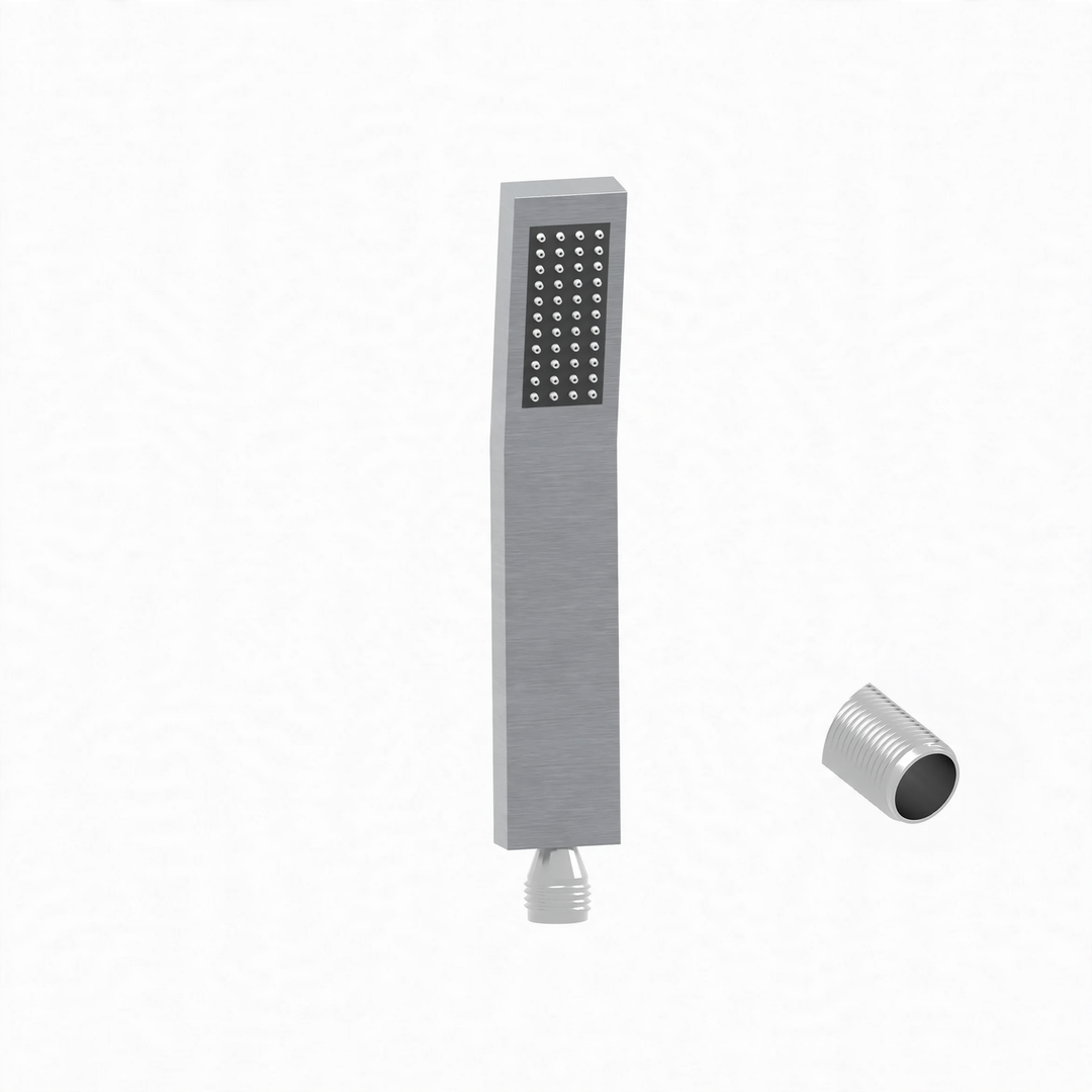 Hand shower T2-S, stainless steel, multiple spray types