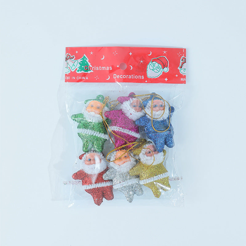 Santa Claus pendant, plastic
