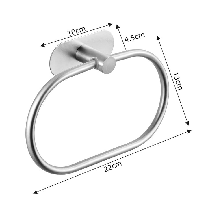 Stainless steel wall hooks, adhesive, bathroom and kitchen