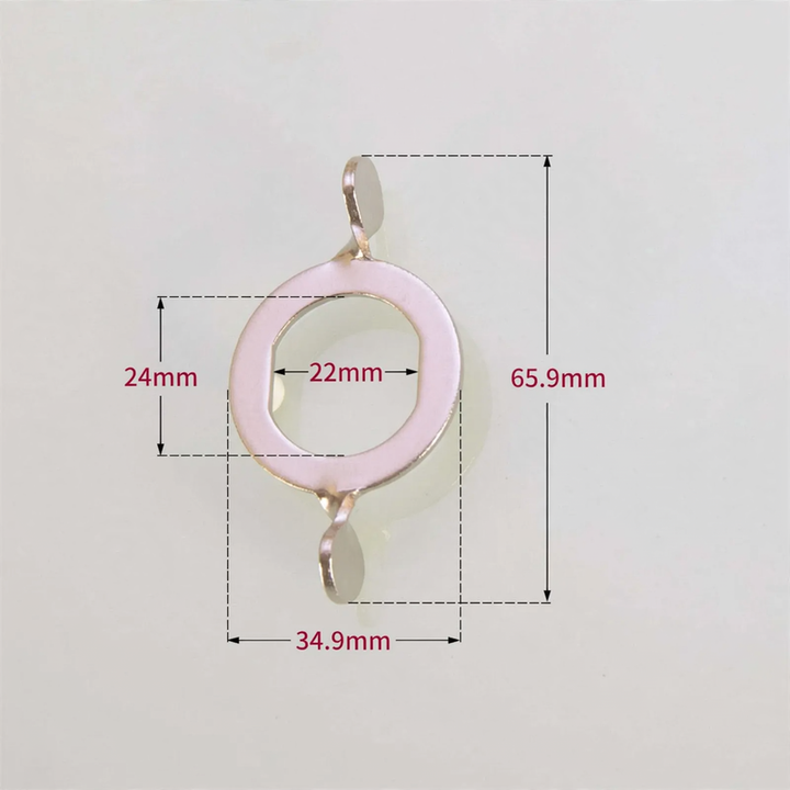 Water-saving aerator, copper, various sizes