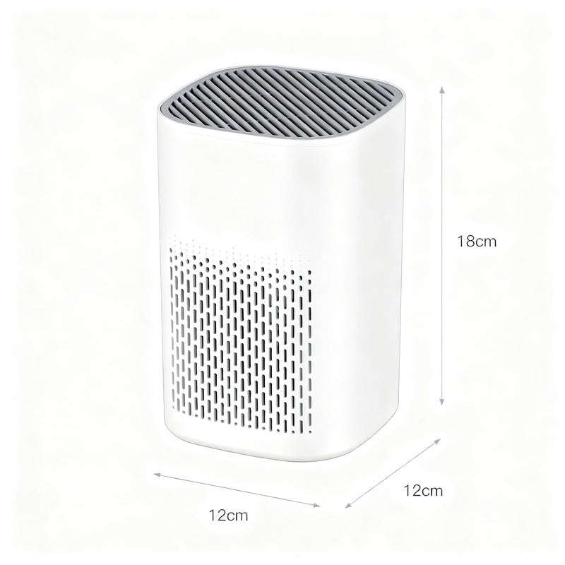 Portable air purifier with aroma function