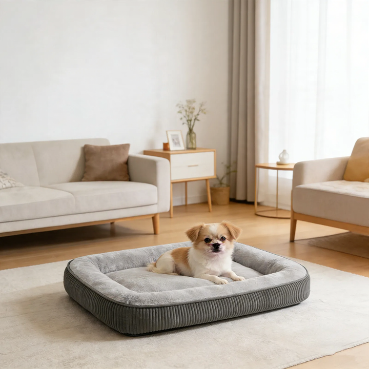 Dog bed made of mesh fabric, breathable and waterproof