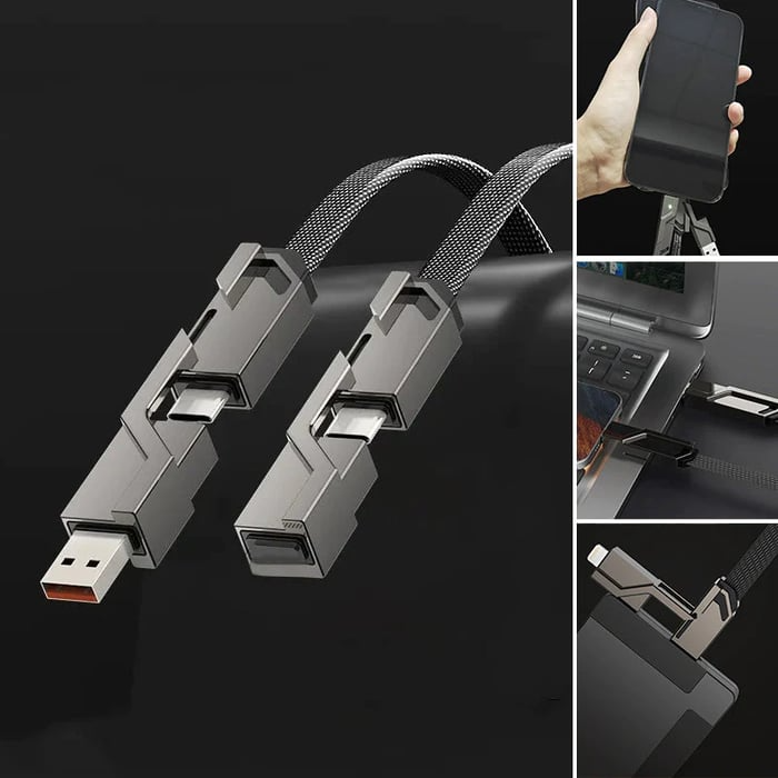 4-in-1 Anti-Tangle-Charger | Stornfield