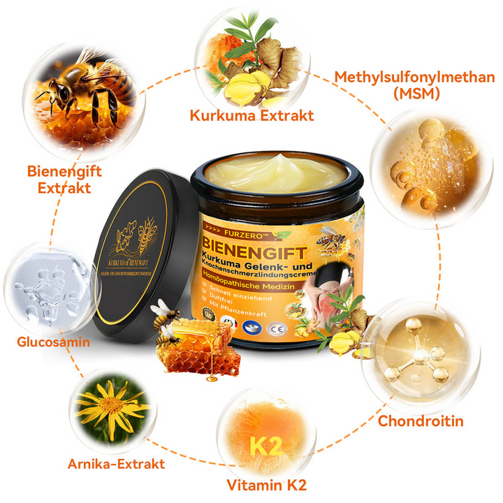 Bienen-Vital-Creme | Quick Pain Relief | Stornfield