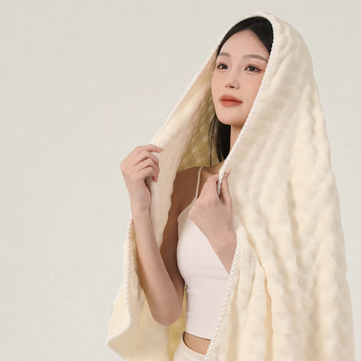 Fleece wool blanket, 800–1000 g, four seasons