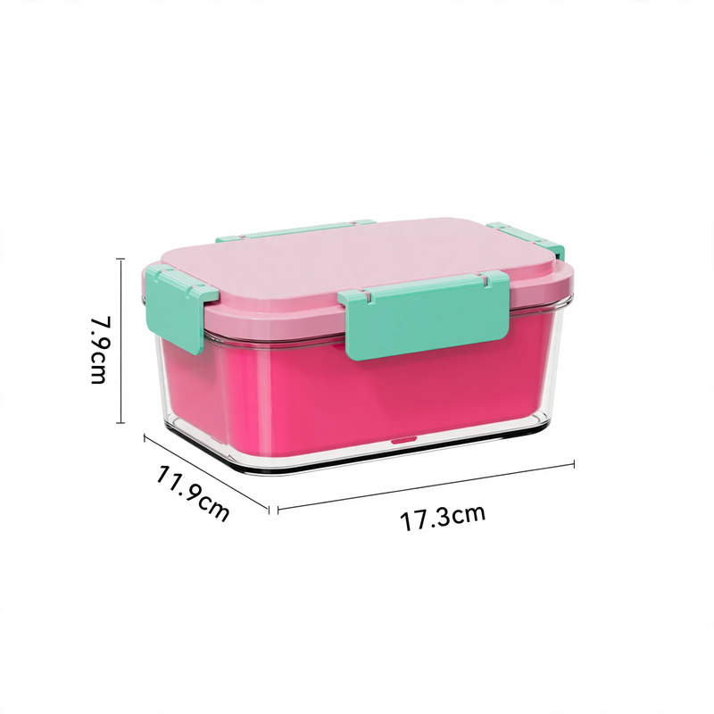 Fresh-keeping box with cooling element and drip tray