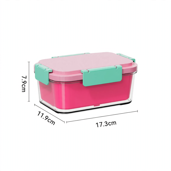 Fresh-keeping box with cooling element and drip tray