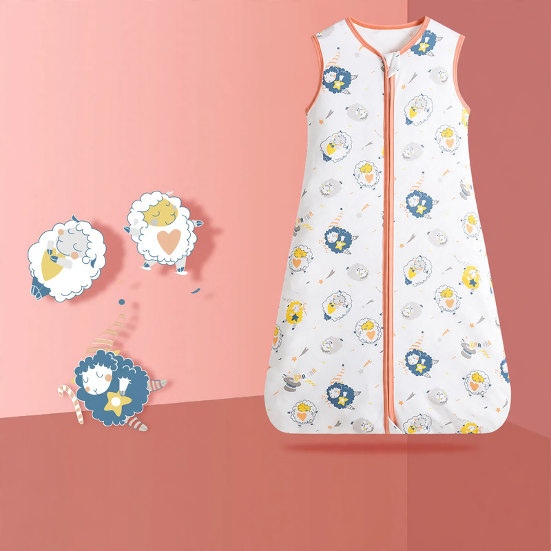 Baby sleeping bag with padding, size S–L