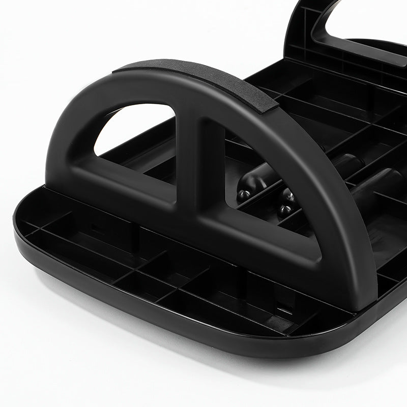 Footrest for the desk with rocking function