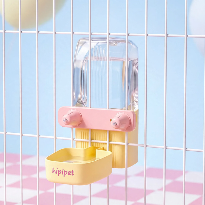 Hanging water and feeding bowls for pets