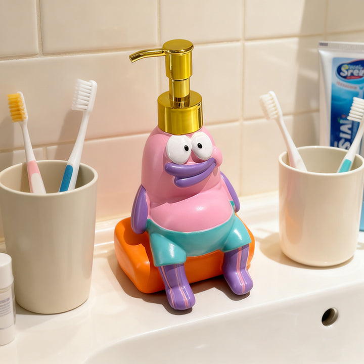 Fish soap dispenser with pump closure, 300 ml