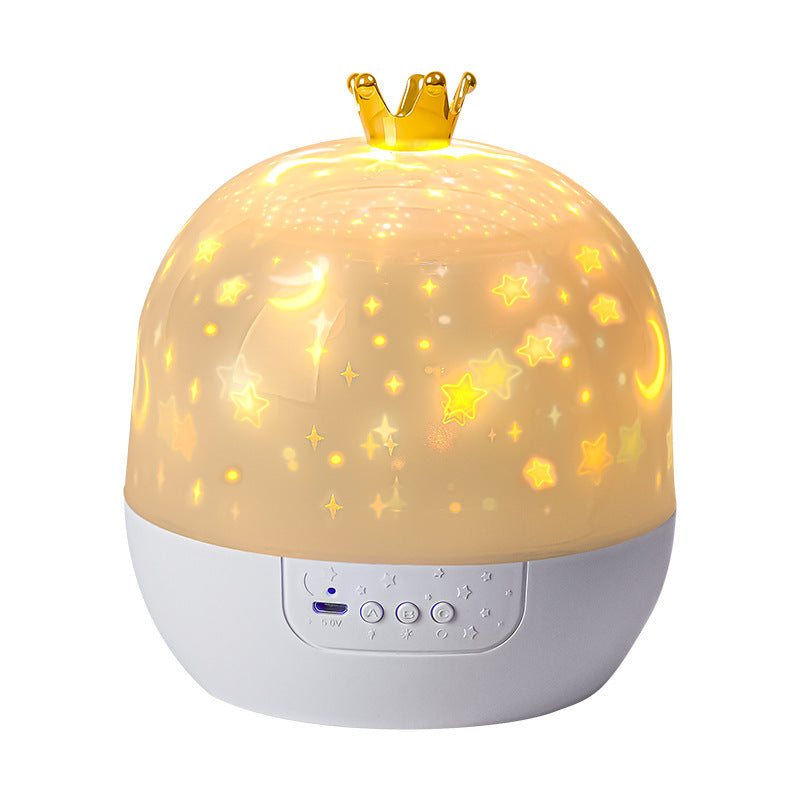 LED projection light with interchangeable patterns