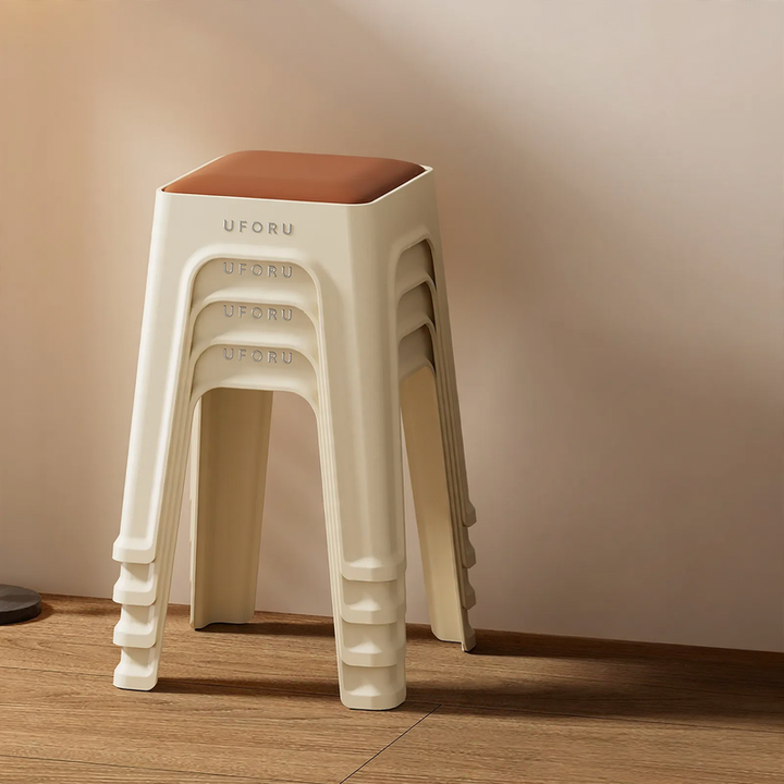 Plastic stacking stool, Model DA1408