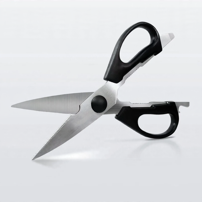 Kitchen scissors made of stainless steel