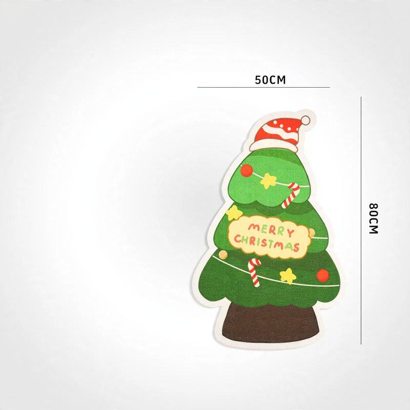 Christmas scratching board for cats, 50×80 cm