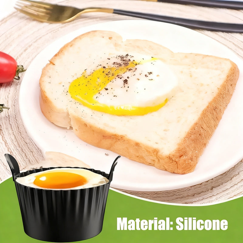 Silicone baking mold, egg shape, 9×7.5×5.5 cm