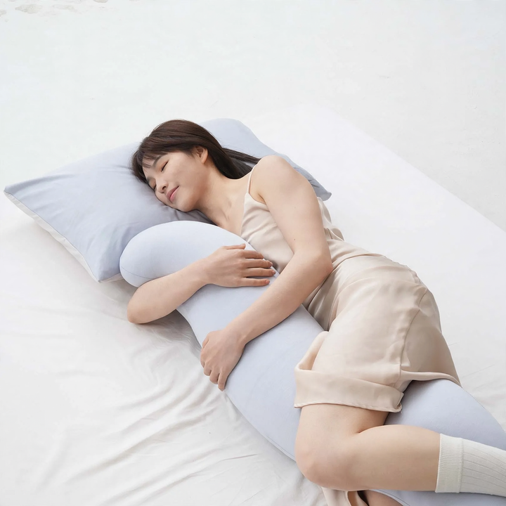Side sleeper pillow, 105 x 25 cm