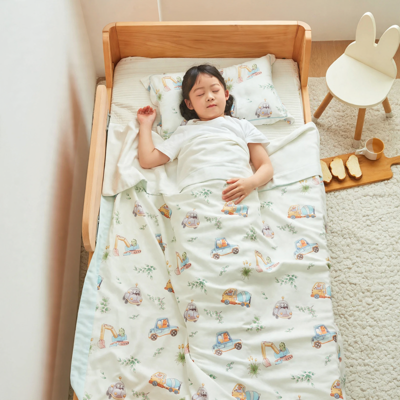 Children's blanket made of bamboo silk, four layers, 80×110 cm