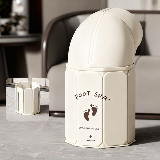 Portable foot bath made of PVC, foldable