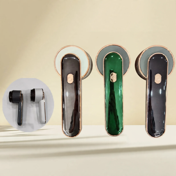 Portable lint remover with suction function