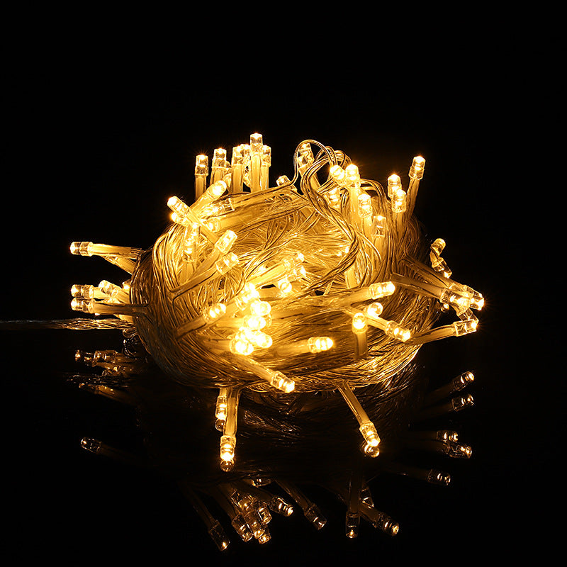 LED light chain with 8 functions