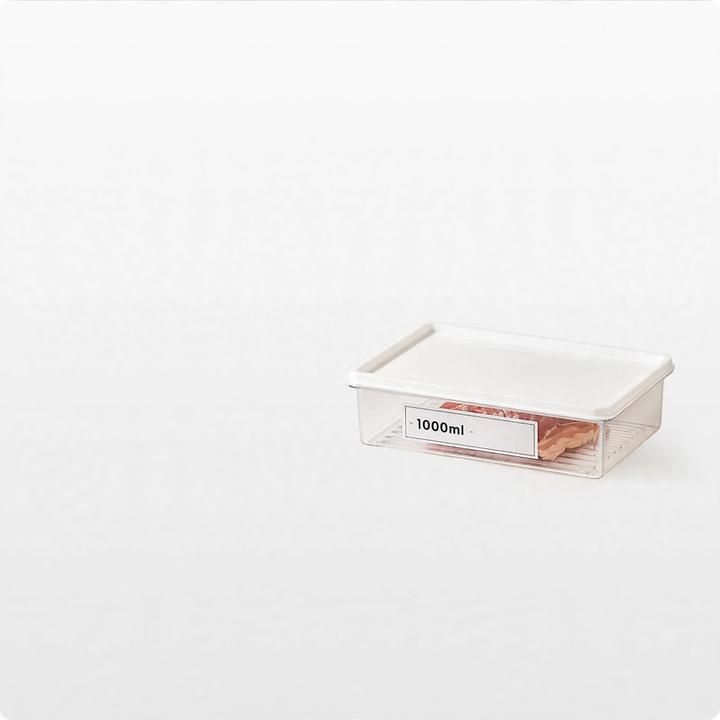 Refrigerator storage box, sealed, various sizes