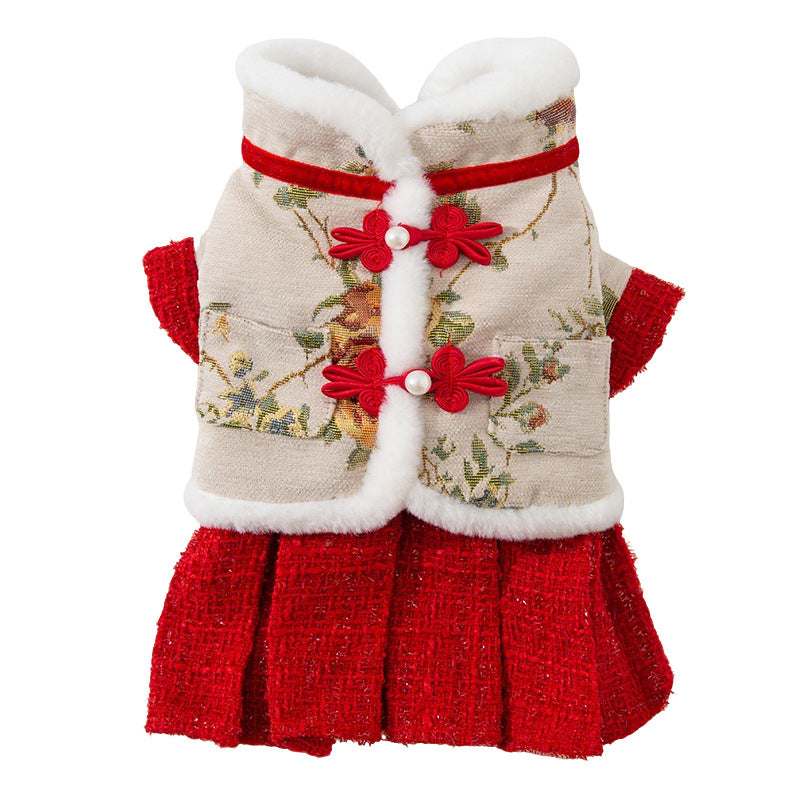 Chinese New Year dress for small dogs