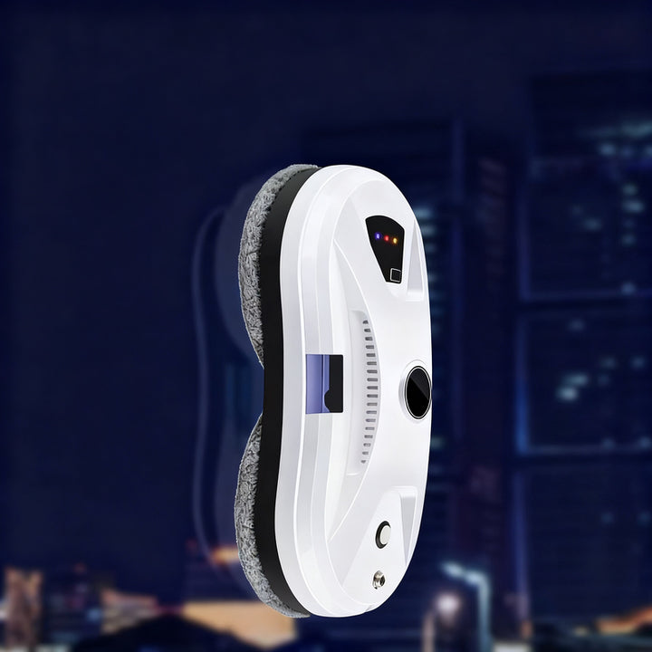 Window cleaning robot with spray function