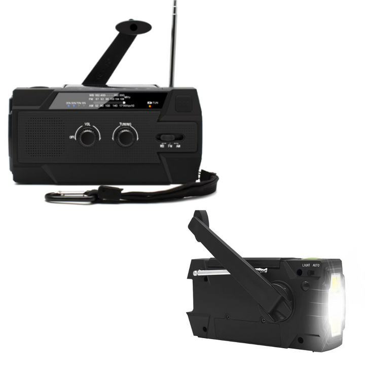Multifunctional solar-powered radio | Stornfield
