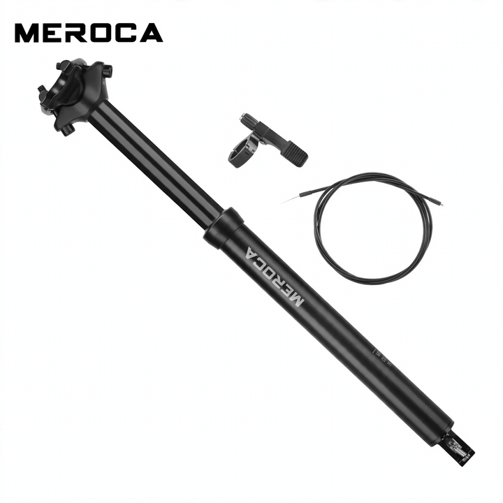 Aluminum seat post, 125 mm adjustable stroke, various diameters