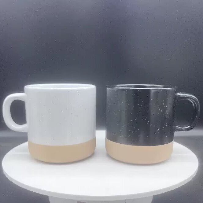 Coffee cup set, 4 pieces, 450 ml, ceramic