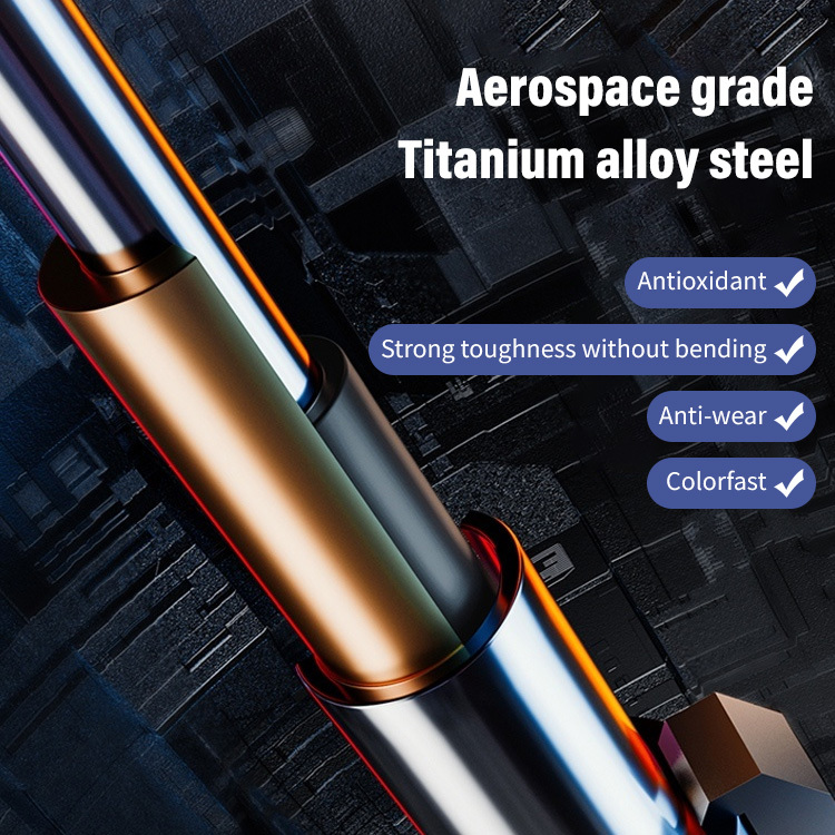 Automatically extendable steel striking stick | Stornfield