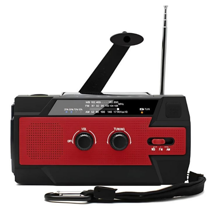 Multifunctional solar-powered radio | Stornfield