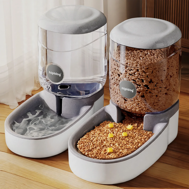 Large volume pet food and water bowl, 4 L, PP