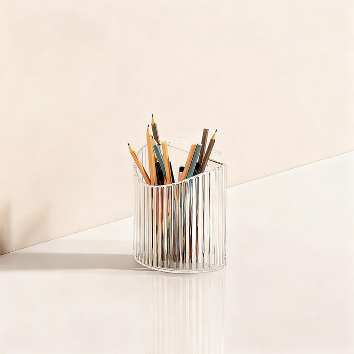 Transparent book holder for desk