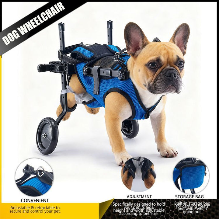 Dog aid, size S, metal
