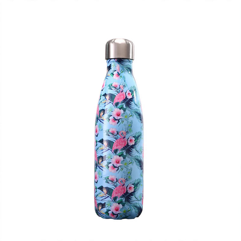 Insulated stainless steel drinking bottle, 500 ml