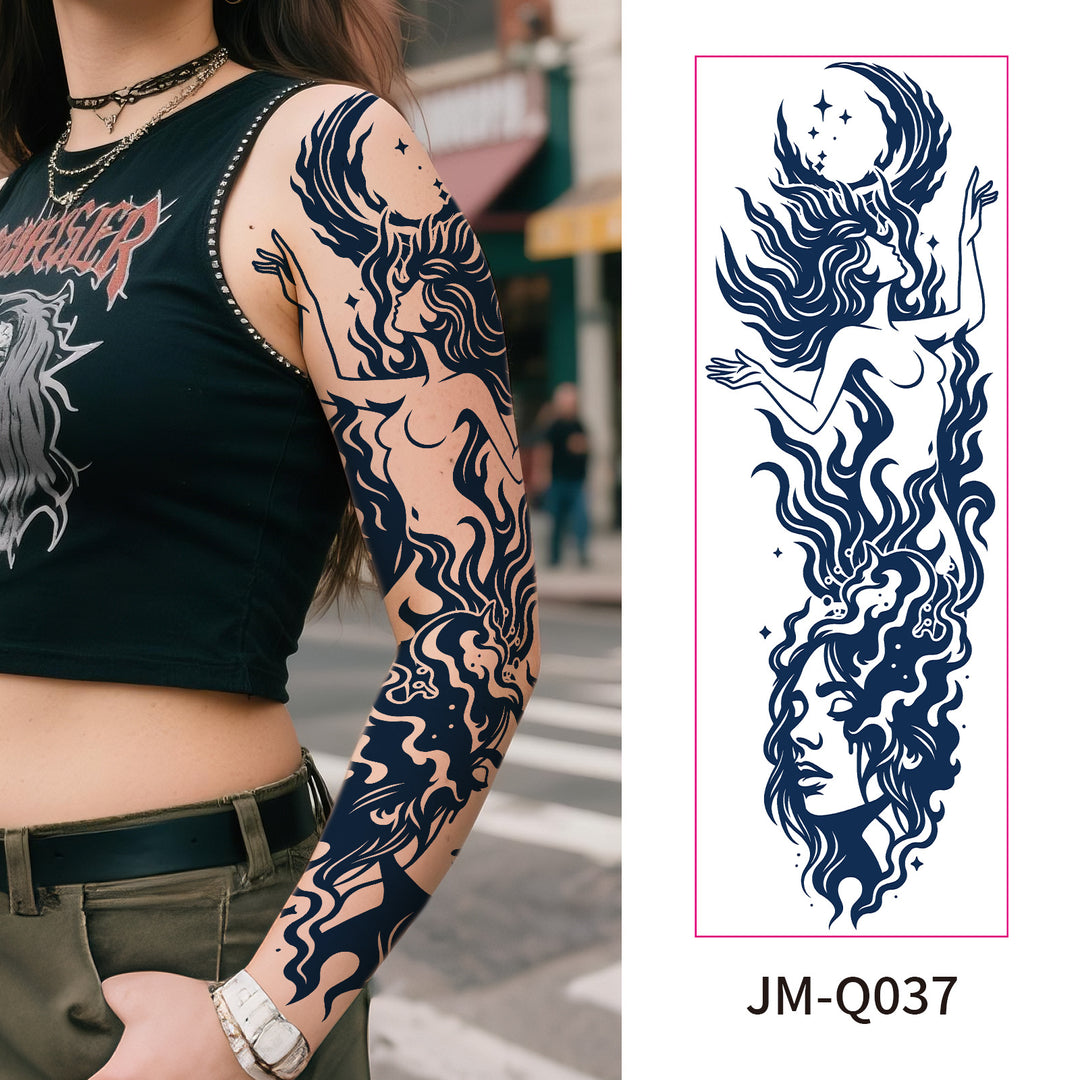 Temporary tattoo stickers, various designs