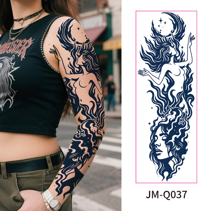 Temporary tattoo stickers, various designs